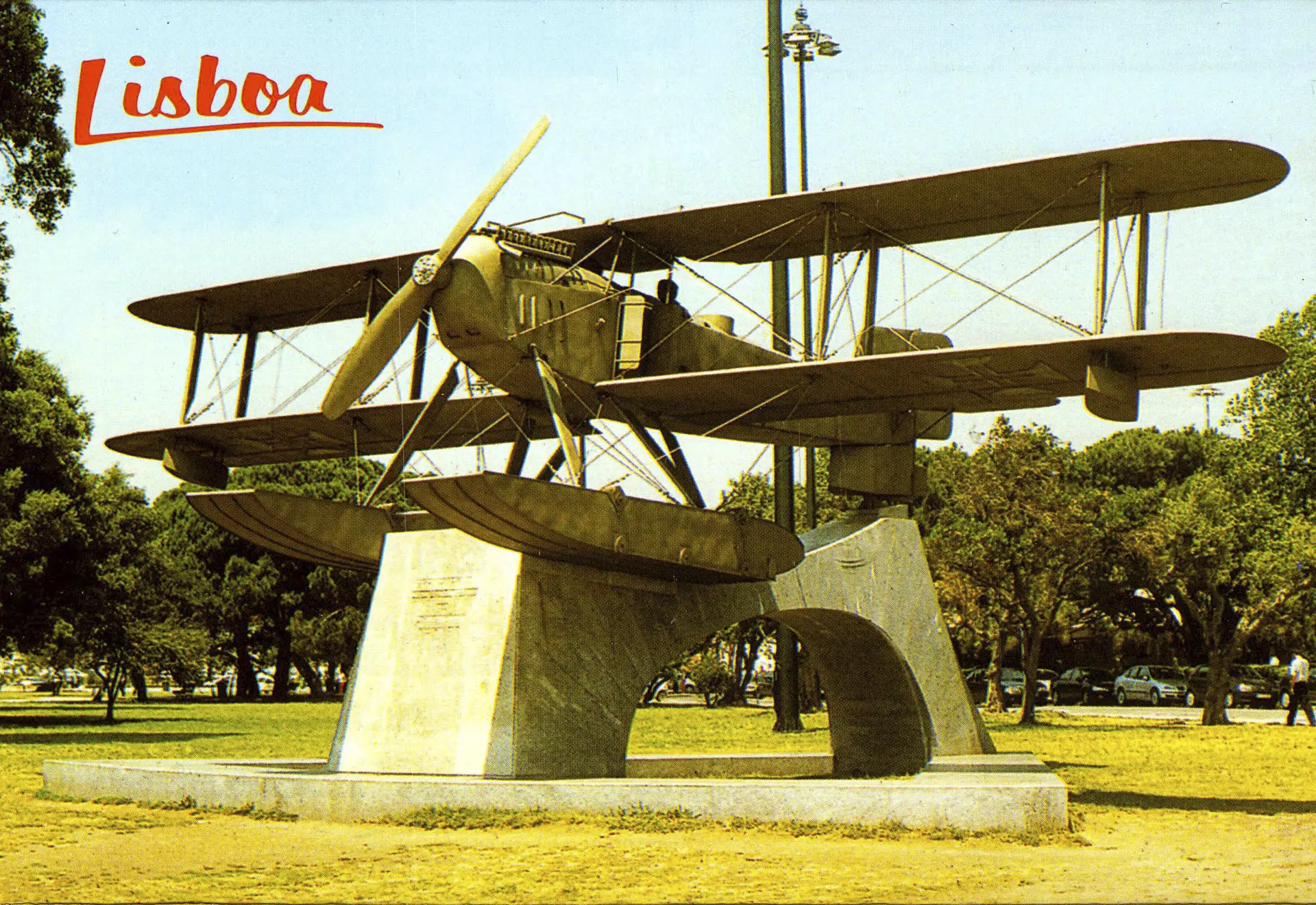 Monumento a Gago Coutinho e Sacadura Cabral, Lissabon, Portugal